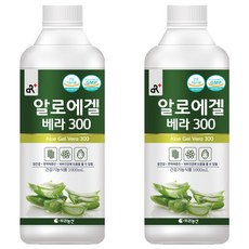 DulyAloe 蘆薈凝膠汁, 2瓶, 1L