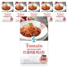 청정원 갈릭 앤 어니언 토마토 파스타, 644.4g, 6개