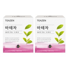 TEAZEN 茶禪 烘焙瑪黛茶茶包, 1.1g, 40包, 2盒