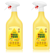 자연퐁 뿌려쓰는 주방세제 본품 레몬향, 750ml, 2개
