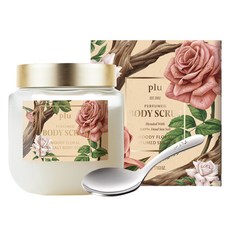 plu 香氛海鹽身體磨砂膏 木質花語, 1個, 500g