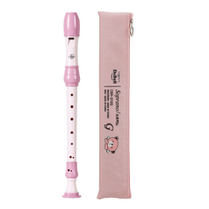 DABell 女高音直笛 巴洛克式 DSR-311B, 粉紅色, 1套