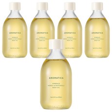 [비건뷰티] 아로마티카 임브레이스 바디오일 네롤리 & 패츌리향, 100ml, 5개