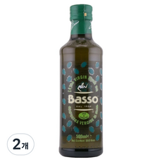 Basso 巴碩 特級初榨橄欖油 圓筒形, 2個, 500ml