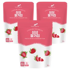 Little Spoon 乾燥草莓果乾, 13g, 3包