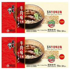 五木 牛肉味拉麵, 321g, 2包