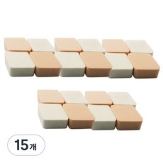 CHILSUNG 高級乳膠粉撲 小型 4入, 15個