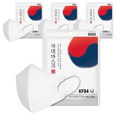 KOREAMASK 防塵立體口罩 KF94 S號, 5片, 24包, 白色