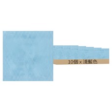 拼接寵物地墊, 淺藍色, 10個