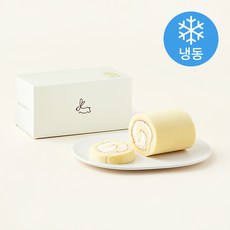 한스케익 산딸기 치즈 롤 (냉동) + 쇼핑백, 380g, 1개