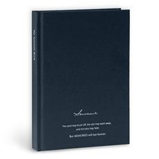 ICONIC SOUVENIR B6 橫線硬殼精裝筆記本, 06 海軍藍, 1個