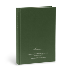 ICONIC SOUVENIR B6 橫線硬殼精裝筆記本, 04 鼠尾草綠, 1個