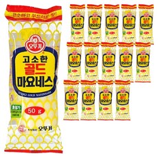 OTOKI 不倒翁 香濃黃金美乃滋, 50g, 15個