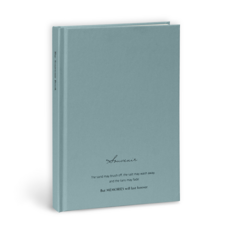 ICONIC SOUVENIR B6 橫線硬殼精裝筆記本, 05 靛藍, 1個