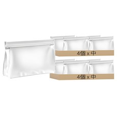 y711eva食品保鮮袋, 中(25 x 6 x 18.5cm), 1個, 8個