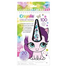 Crayola 繪兒樂 素描貼紙組, 獨角獸, 1套