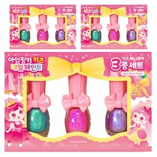 I'M PINKY Pinky Paint 幼兒指甲油3件組, A款, 3個