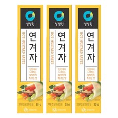 청정원 연겨자, 35g, 3개