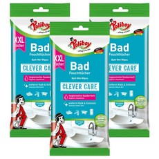 Poliboy 德淨 浴室清潔濕紙巾 210g 24入, 3個