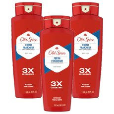 올드스파이스 하이 인듀어런스 프레시 바디워시, 532ml, 3개