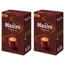 맥심 아라비카 100 커피믹스, 11.8g, 100개입, 2개