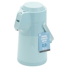 PEARL LIFE 珍珠金屬 Eco Stage 不鏽鋼保溫壺 HB-6761, 冰藍色, 2.2L, 1支