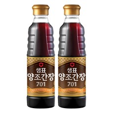 샘표 양조간장 701, 500ml, 2개