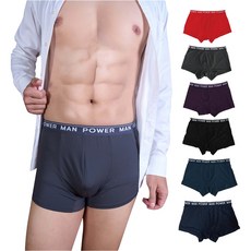 SOFT LIGHT 男款 POWER MAN 沁涼透氣男四角褲6件組 3906