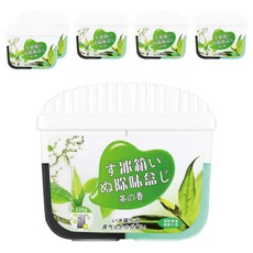 小麥購物 冰箱除味盒 Y216 白茶, 150g, 6個