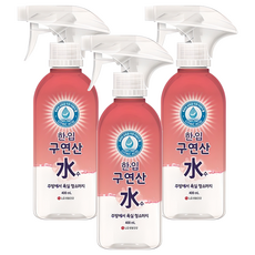 한입 구연산수 분무기형, 400ml, 3개