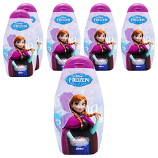 디즈니 겨울왕국 안나 바디워시 라즈베리향, 300ml, 6개