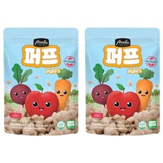 Anela ABC泡芙米果, 20g, 混合口味（蘋果/甜菜/胡蘿蔔）, 2個