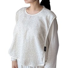 쉐리네뜨 엄마턱받이 수유 앞치마 트림패드, 하늘빛, 1개, 1개입