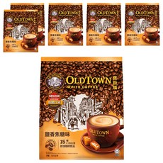 OLDTOWN 舊街場 3合1咖啡 鹽香焦糖味, 35g, 15條, 6袋