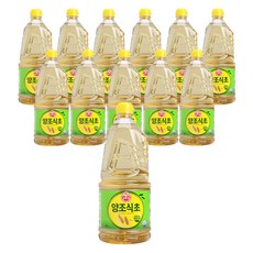 오뚜기 양조 식초, 1.5L, 12개