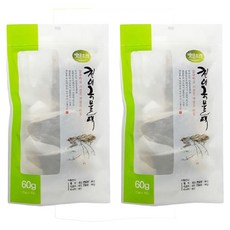 바다소리 천연국물팩 4p, 60g, 2개