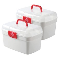 小麥購物 手提醫藥箱 C614 小 149g, 2個