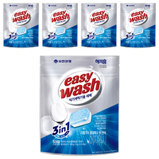 해피홈 유한양행 이지워시 식기세척기 세제 베이킹소다 53p, 530g, 5개
