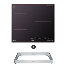 LG 디오스 인덕션 빌트인 3구 전기레인지 미라듀어 글라스, BEI3MQC, 방문설치