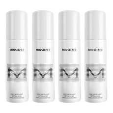 MINSHZEE 定妝噴霧 小白瓶, 100ml, 4瓶
