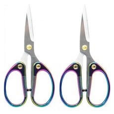 마다꾸미 다용도 스테인리스 가위, 혼합색상(가위), 2세트