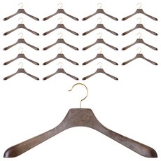 男士Codis高級夾克衣架, 復古栗色, 20個
