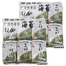 海樂多 海苔 原味 12入, 60g, 2袋