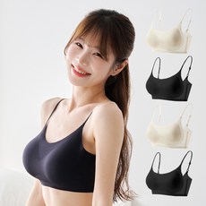 이너리즘 에어쿨 노와이어 심리스 브라 4p