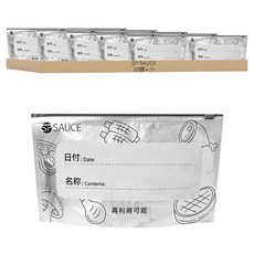 SP SAUCE 戶外專用三層構造鋁箔抗菌保鮮袋, 10個, 小(26 x 15cm), 1盒