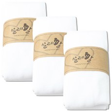 ParkGoon 兒童素面連身褲襪3入