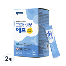 BEBECOOK 寶膳 孩童益生菌鐵粉包 30包入, 60g, 2盒