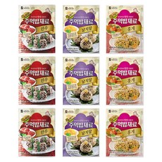 맛있는풍경 프리미엄 주먹밥 재료 한우 + 날치알 + 홍게 세트, 72g, 3세트