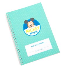 제이밀크 수유일지 미키 마우스 러블리데이, 혼합색상, 1개