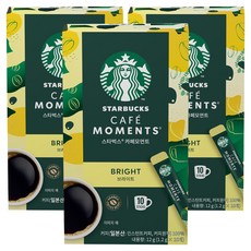STARBUCKS 星巴克 Cafe Moments即溶淺焙咖啡粉隨手包, 1.2g, 10條, 3盒